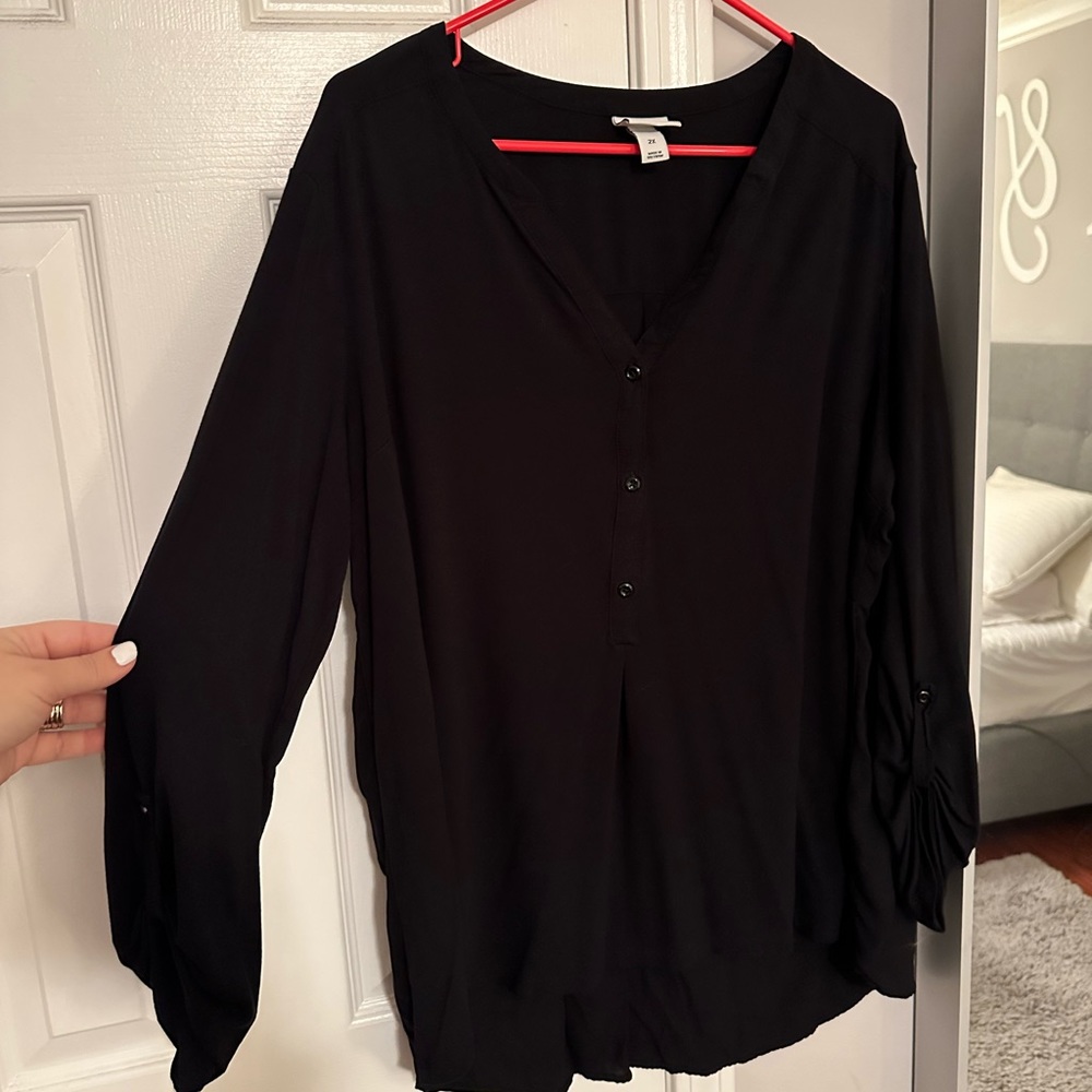 Black shirt for women
